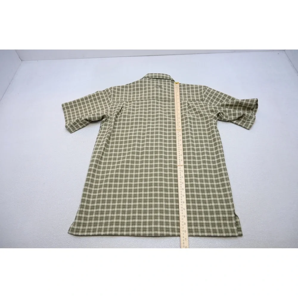 VTG The North Face Button Down Camp Shirt Mens Medium‎ Large Excellent Plaid